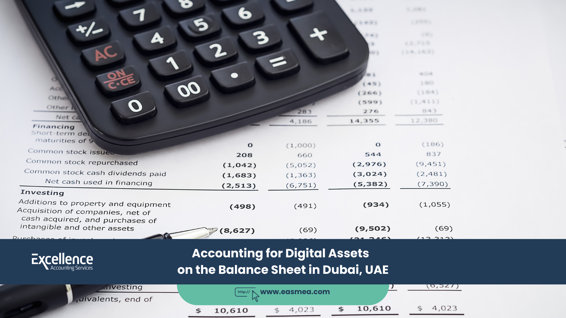 Accounting for Digital Assets on the Balance Sheet in Dubai, UAE