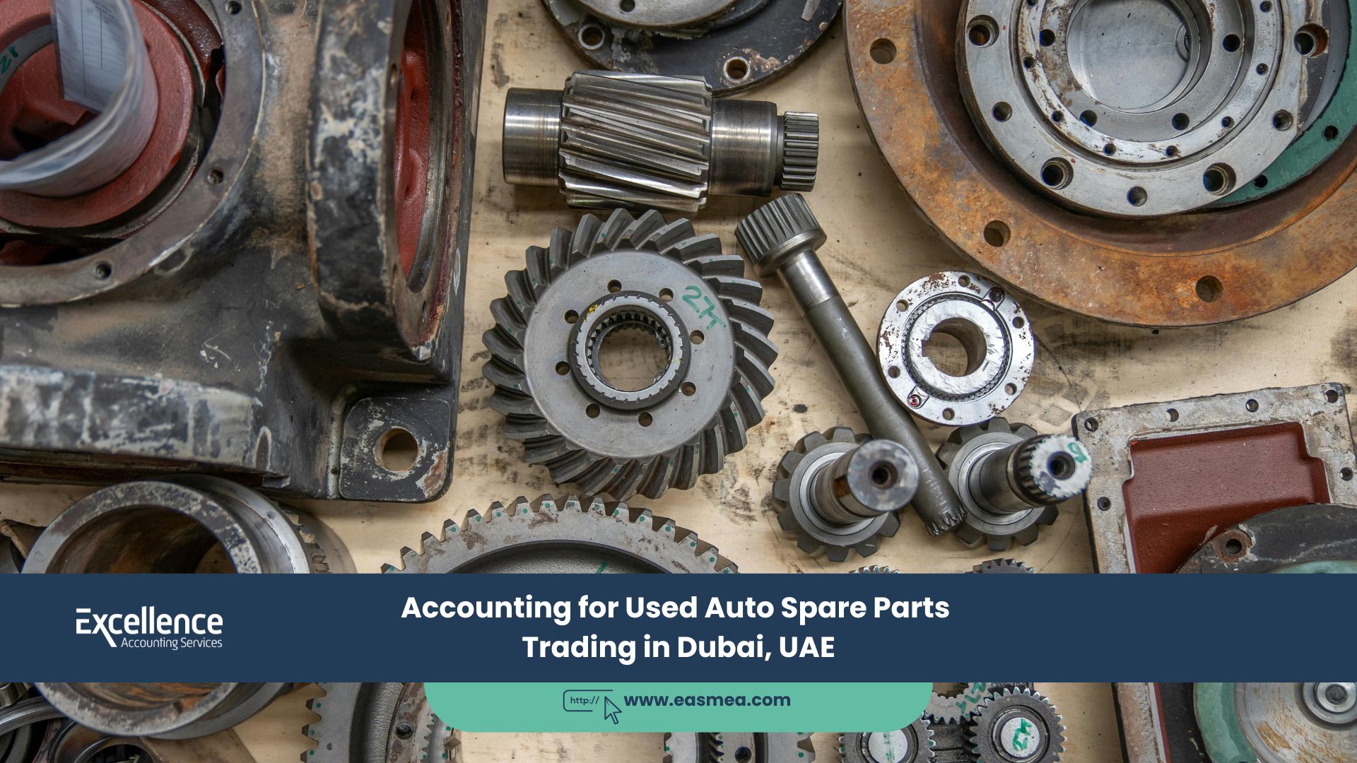 Accounting for Used Auto Spare Parts Trading in Dubai, UAE