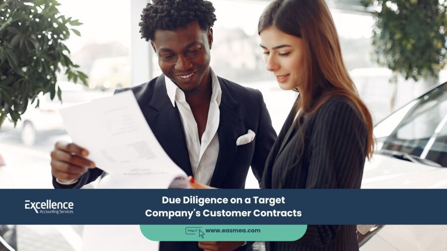 Due Diligence On A Target Company'S Customer Contracts