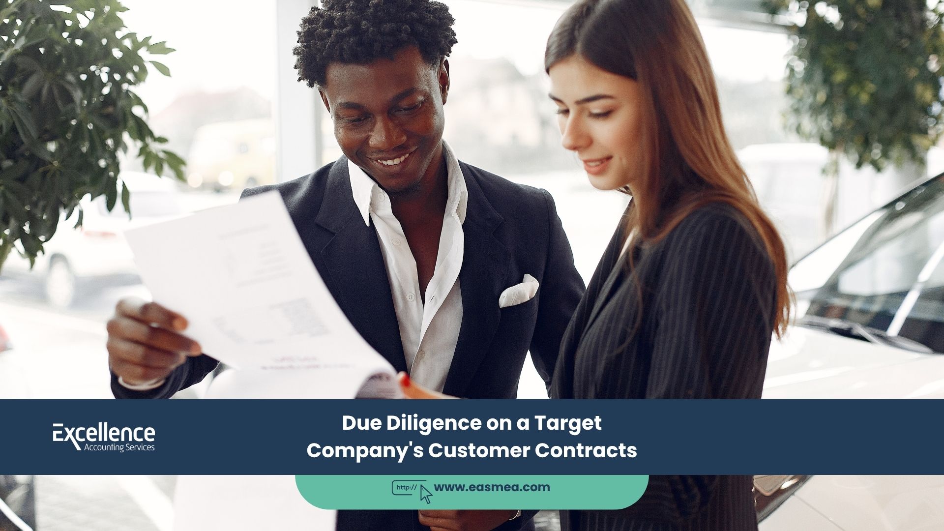 Due Diligence On A Target Company'S Customer Contracts