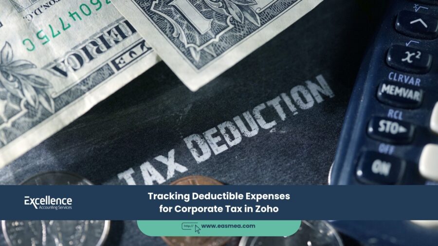 Tracking Deductible Expenses For Corporate Tax In Zoho