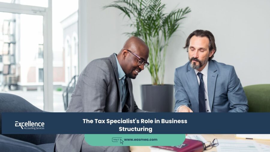 The Tax Specialist's Role in Business Structuring 1 The Tax Specialist's Role in Business Structuring