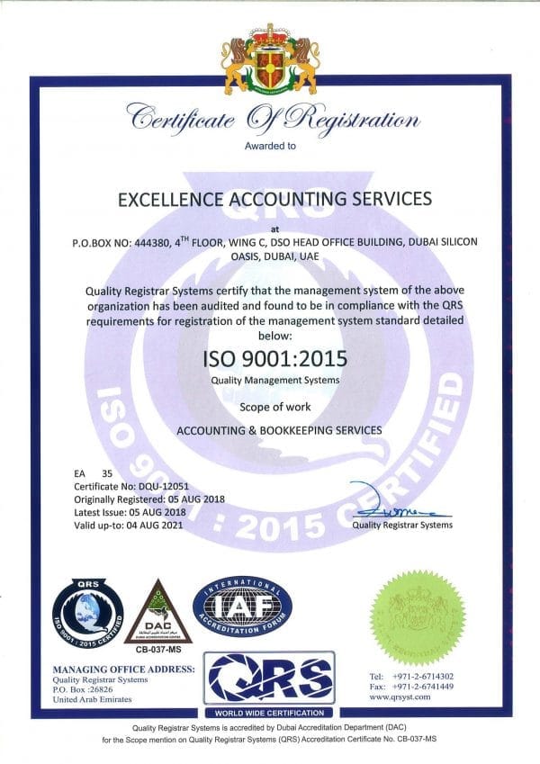 Accounting And Bookkeeping Services